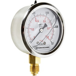 MANOMETER 0-1 BAR BOTTEN FÄSTE H950020