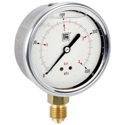 MANOMETER 0-4 BAR BOTTEN FÄSTE H950022