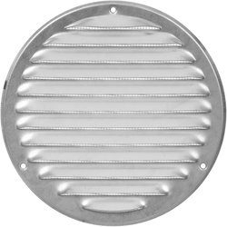 ULKOSÄLEIKKÖ 160MM PYÖREÄ SINKITTY 15KPL HE0260B