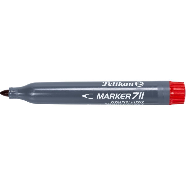 PERMANENT MARKER RED 1-4MM ROUND TIP - HER008 - IKH
