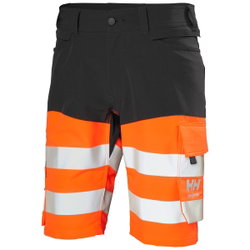 SHORTSIT HI-VIS C50 ALNA 4X CNCT FL.ORANS/EBONY HH77434-269-C50