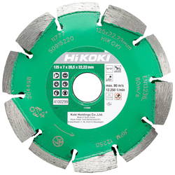 DIAMANTKLINGA 125X22,2 18MM HI4100298