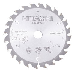 CIRKELSÅGKLINGA TCT 165X2,0 24T 20MM HI60355006