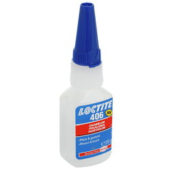 INSTANT ADHESIVE 406 20G LOCTITE HK406