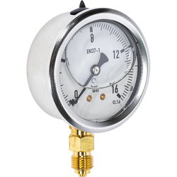 MANOMETER 16BAR 63MM 1/4 BOTTEN FÄSTE HPM63016AK