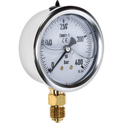 MANOMETER 400BAR 63MM 1/4 BOTTEN FÄSTE HPM63400AK