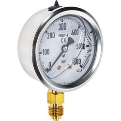 MANOMETER 600BAR 63MM 1/4 BOTTEN FÄSTE HPM63600AK