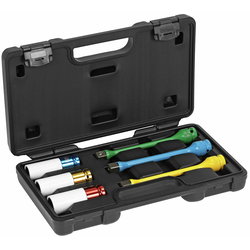 HJULMUTTERHYLSOR 1/2" 17/19/21MM + MOMENTSTAVAR IKH6429