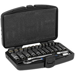 HYLSNYCKELSATS 1/4" 28 DELAR 4-14MM LÅNG OCH KORT IKH6433
