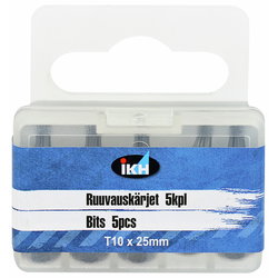 BITS 5ST 25MM T10 FÄRGRING IKH6439