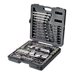 VERKTYGSSATS 1/4", 3/8" OCH 1/2" 138 DELAR IKH7358