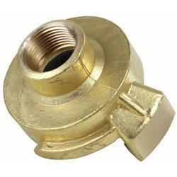 KLOKOPPLING 2" INNERGÄNGA 3/4" MÄSSING IKHP415