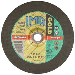 KAPSKIVA 230X2,5X22,2MM GOLD STEN IMAE23025K