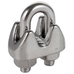 WIRE ROPE CLIP 2MM A4 4PCS IP536