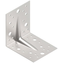 KULMALEVY 105X105X90X2,0MM VAHVISTETTU CE J402MV