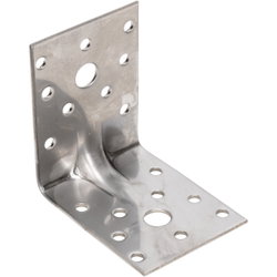 KULMALEVY 70X70X55X2,0MM A2 VAHVISTETTU J470A2