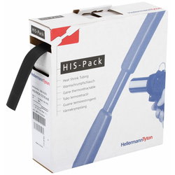SHRINK-ON HOSE HIS19,1-5M BLACK JES044