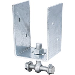 U-KIINNIKE KIINTEÄ 100X100/160X6MM JK214