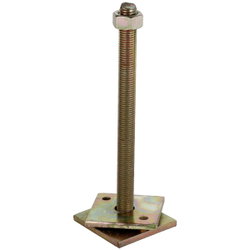 ADJUSTABLE POST BASE M16 50X50MM 150MM JSP1650