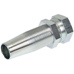 REUSABLE HOSE FITTING BSP 1/2-1/2 STRAIGHT FEMALE K205100808IP