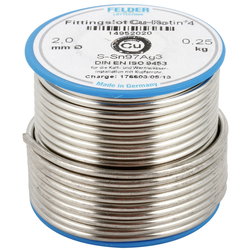 LÖDTENN 250G 2MM AG3%/SN97% KEML077E20702