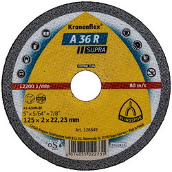 KAPSKIVA 125X2,0X22,23 A36R KF126849