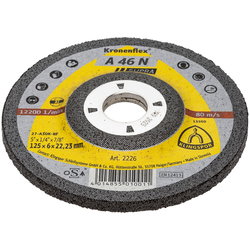 NAVRONDELL FÖR ALU 125X6X22,23 A46 N KF2226