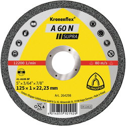KAPSKIVA ALU 125X1,0X22,23 A60N KF264298