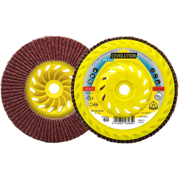 FLAP DISC 125MM M14 P60 CERAMIC SMT 974 - KF369303 - IKH