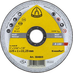 KAPSKIVA 125X1,0X22,2 A100 KF384803