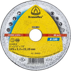 KAPSKIVA 125X2,2X22,2 A100 KF384809