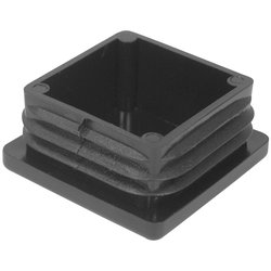 PLUG FOR PIPE 40X40 BLACK KH01214