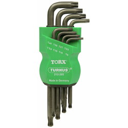 TORXNYCKELSATS T9-T40 8ST KU212265