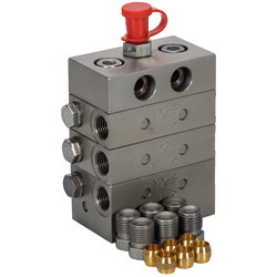 CENTRAL SMÖRJDELARE 6 UTGÅNGAR KV0106