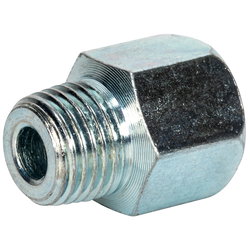 FÖRLÄNGNINGSADAPTER MK10X1-M10X1 18MM RAK INV-UTV KVKNM1018