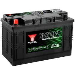 AKKU YUASA VAPAA-AJAN 115AH +- 352X175X227 L35-115