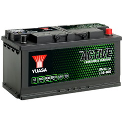 AKKU YUASA VAPAA-AJAN 100AH -+ 353X175X190 L36-100