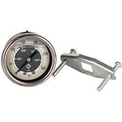 TRYCKMÄTARE 0-250BAR 1/4" D.50 LAVV31070004