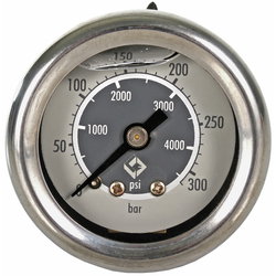 PAINEMITTARI 0-300BAR 1/8" D.40 ÖLJY LAVV31070006