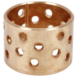 PLAIN BEARING 30X34X25MM BRONZE PERFORATED LFB0923025