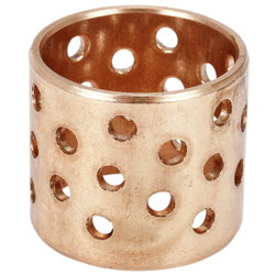 PLAIN BEARING 30X34X30MM BRONZE PERFORATED LFB0923030