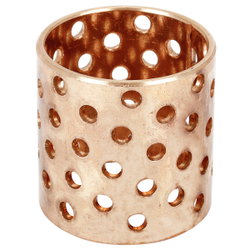 PLAIN BEARING 35X39X40MM BRONZE PERFORATED LFB0923540
