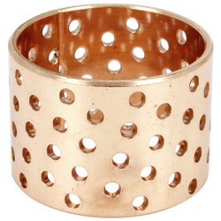 PLAIN BEARING 50X55X40MM BRONZE PERFORATED LFB0925040