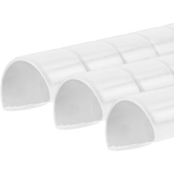 SAFE SPIRAL 16MM WHITE 1M 3PCS LSP016V1