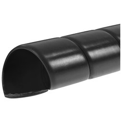 SAFE SPIRAL 25MM BLACK LSP025M25