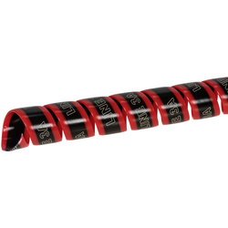MARKING SAFE SPIRAL LINE 3A+B RED-BLACK 1M 2PCS LSPLINE3