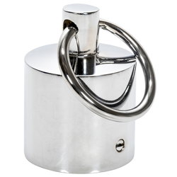 PÄÄTYTULPPA+RENGAS KROMI 36MM MAN689058