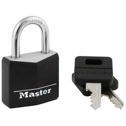 HÄNGLÅS 30MM SVART MAS021BLK