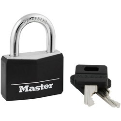 HÄNGLÅS 40MM SVART MAS022BLK