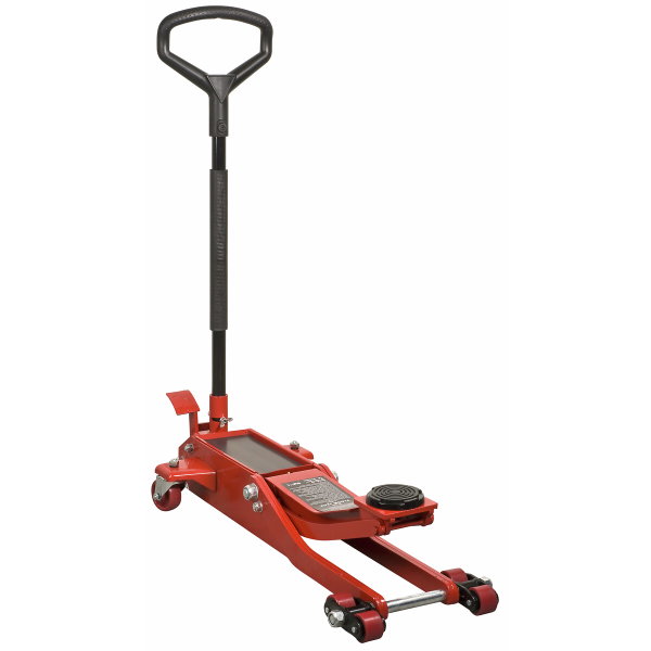 FLOOR JACK 2TON EXTRA LOW W.DOUBLE WHEELS MEG27